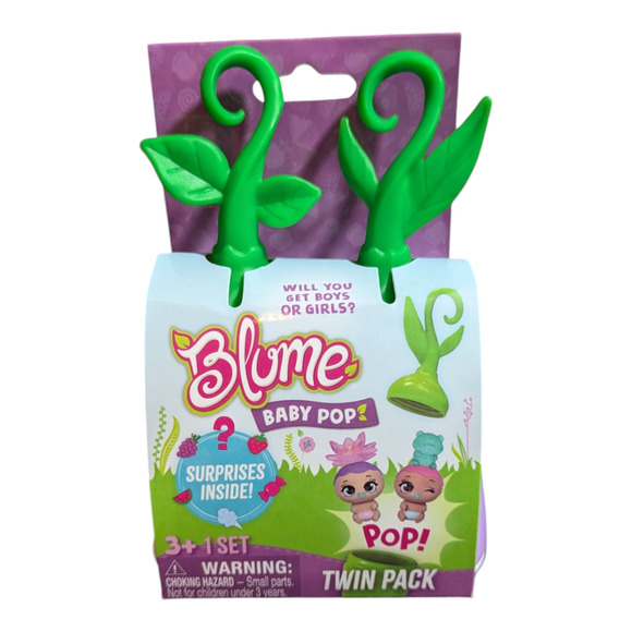 Blume Doll Baby Pop Mini -2 Figure Pack -Brand New Factory Sealed - Picture 1 of 3